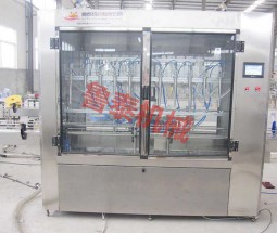 straight-line low vacuum filling machine