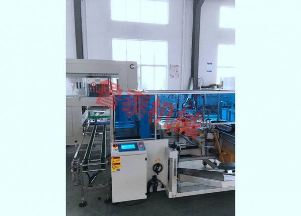 case unpacking machine + manipulator packing