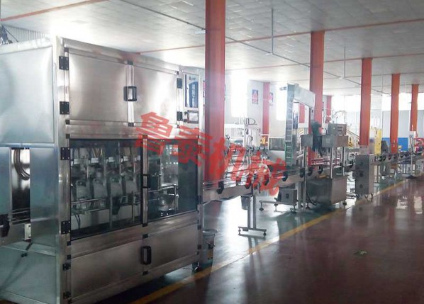 6-head servo filling machine