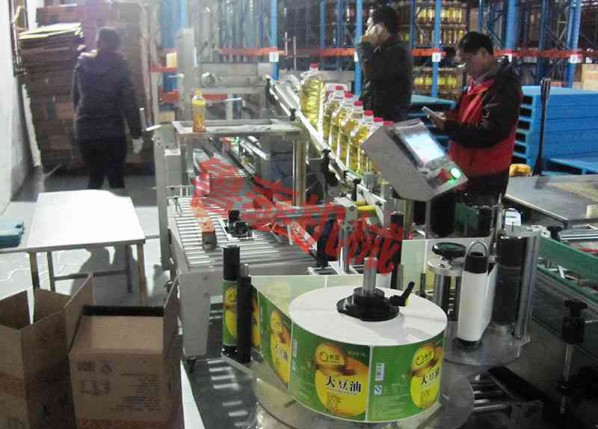 Examples of labeling of edible oil drums