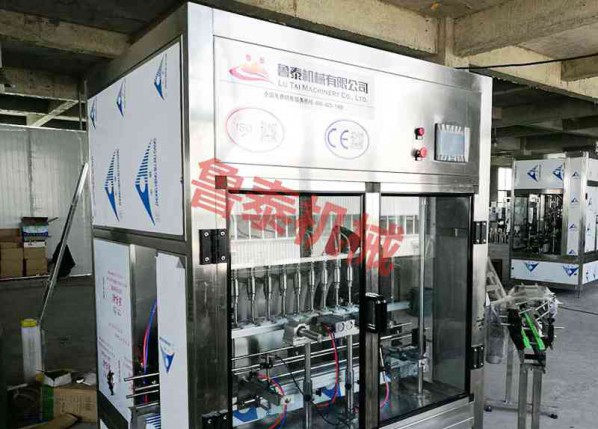 constant pressure gravity 8-head bottling machine