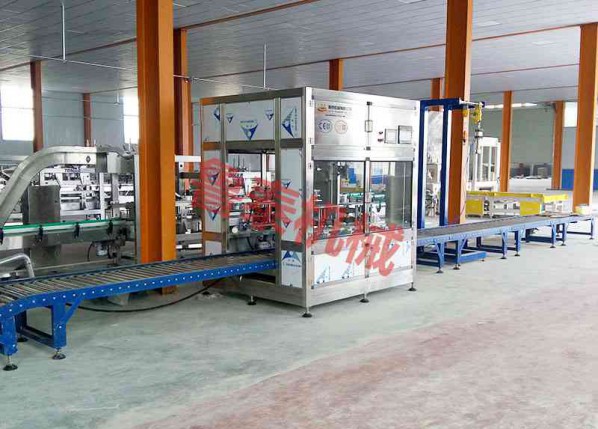 full-automatic weighing filling line