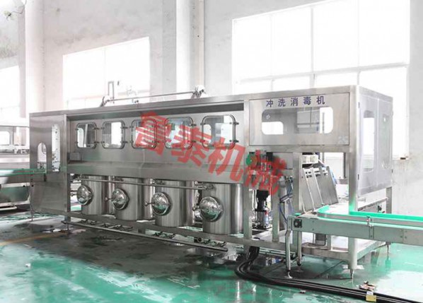 900 barrel, 3-5 gallon barreled water production line