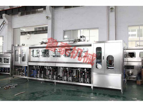 600 barrel, 3-5 gallon barreled water production line