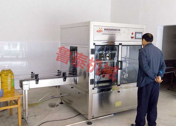 cooking oil flowmeter filling line