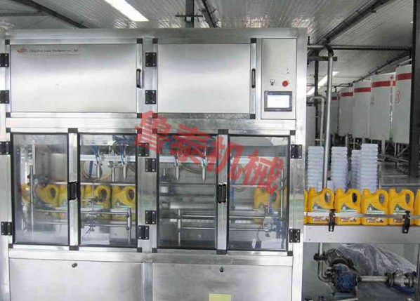 servo filling machine production site
