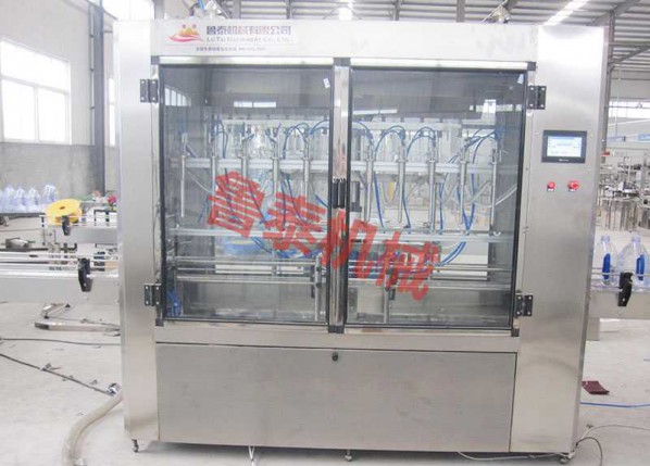 straight-line low vacuum filling machine